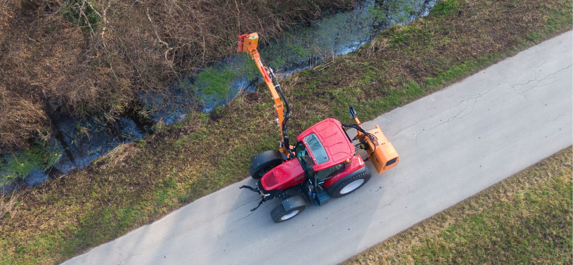 Tractor with RASCO crane mover