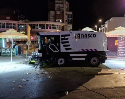 LYNX 5000 night sweeping